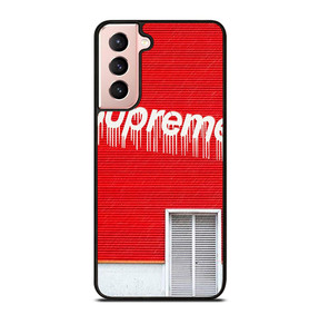 SUPREME MELTED RED HOUSE Samsung Galaxy S21 Case SUPREME MELTED RED HOUSE Samsung Galaxy S21 Case
