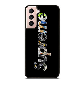 SUPREME NIKE SNEAKERS BLACK Samsung Galaxy S21 Case SUPREME NIKE SNEAKERS BLACK Samsung Galaxy S21 Case