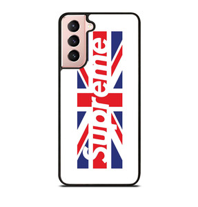 SUPREME UNITED KINGDOM FLAG Samsung Galaxy S21 Case SUPREME UNITED KINGDOM FLAG Samsung Galaxy S21 Case