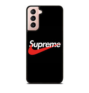 SUPREME X NIKE BLACK LOGO Samsung Galaxy S21 Case SUPREME X NIKE BLACK LOGO Samsung Galaxy S21 Case