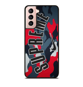 SUPREME X NIKE RED CAMO Samsung Galaxy S21 Case SUPREME X NIKE RED CAMO Samsung Galaxy S21 Case