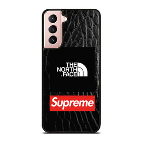 SUPREME X THE NORTH FACE LEATHER Samsung Galaxy S21 Case SUPREME X THE NORTH FACE LEATHER Samsung Galaxy S21 Case