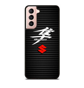 SUZUKI HAYABUSA CARBON LOGO Samsung Galaxy S21 Case SUZUKI HAYABUSA CARBON LOGO Samsung Galaxy S21 Case