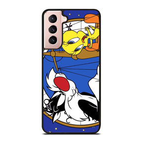 SYLVESTER AND TWEETY CARTOON Samsung Galaxy S21 Case
