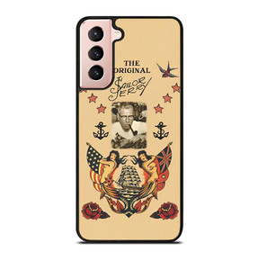 TATTOO SAILOR JERRY FACE Samsung Galaxy S21 Case TATTOO SAILOR JERRY FACE Samsung Galaxy S21 Case