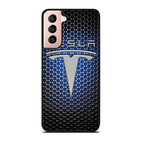 TESLA METAL LOGO Samsung Galaxy S21 Case TESLA METAL LOGO Samsung Galaxy S21 Case