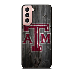 TEXAS AGGIES WOODEN LOGO Samsung Galaxy S21 Case