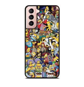 THE SIMPSONS ALL COLLAGE Samsung Galaxy S21 Case THE SIMPSONS ALL COLLAGE Samsung Galaxy S21 Case