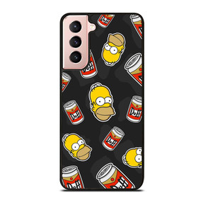 THE SIMPSONS HOMER DUFF BEER Samsung Galaxy S21 Case