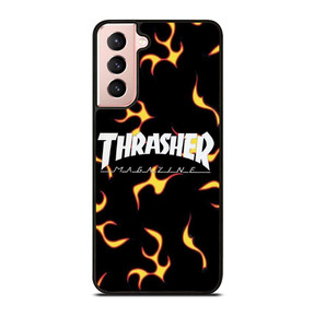 THRASHER SKATEBOARD MAGAZINE FLAME Samsung Galaxy S21 Case THRASHER SKATEBOARD MAGAZINE FLAME Samsung Galaxy S21 Case