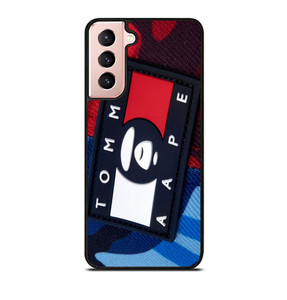 TOMMY HILFIGER BAPE CAMO Samsung Galaxy S21 Case TOMMY HILFIGER BAPE CAMO Samsung Galaxy S21 Case