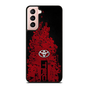 TOYOTA TRD RED CARBON LOGO Samsung Galaxy S21 Case TOYOTA TRD RED CARBON LOGO Samsung Galaxy S21 Case