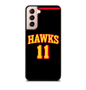 TRAE YOUNG ATLANTA HAWKS BLACK Samsung Galaxy S21 Case TRAE YOUNG ATLANTA HAWKS BLACK Samsung Galaxy S21 Case