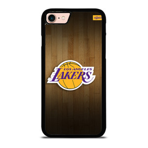 LA LAKERS BASKETBALL WOODEN iPhone 8 Case