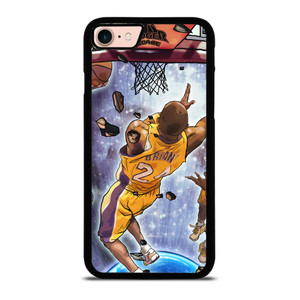 LA LAKERS KOBE BRYANT JUMP ART iPhone 8 Case LA LAKERS KOBE BRYANT JUMP ART iPhone 8 Case