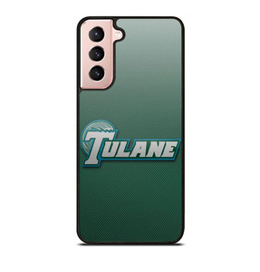 TULANE UNIVERSITY LOGO CARBON Samsung Galaxy S21 Case TULANE UNIVERSITY LOGO CARBON Samsung Galaxy S21 Case