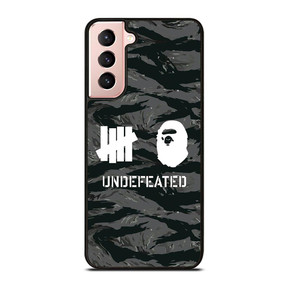 UNDEFEATED X BAPE LOGO Samsung Galaxy S21 Case UNDEFEATED X BAPE LOGO Samsung Galaxy S21 Case