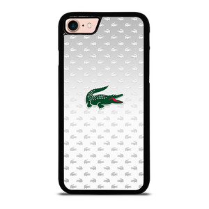 LACOSTE SILVER PATTERN iPhone 8 Case