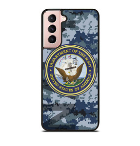 US NAVY CAMO LOGO Samsung Galaxy S21 Case