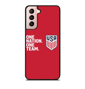 USA SOCCER ONE NATION ONE TEAM Samsung Galaxy S21 Case USA SOCCER ONE NATION ONE TEAM Samsung Galaxy S21 Case