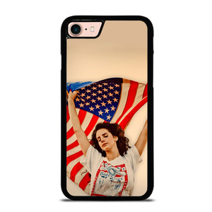LANA DEL REY AMERICAN FLAG iPhone 8 Case LANA DEL REY AMERICAN FLAG iPhone 8 Case