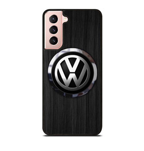 VW VOLKSWAGEN WOODEN EMBLEM Samsung Galaxy S21 Case
