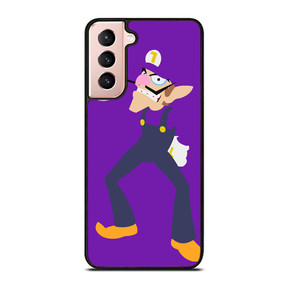 WALUIGI SUPER MARIO FLAT Samsung Galaxy S21 Case WALUIGI SUPER MARIO FLAT Samsung Galaxy S21 Case