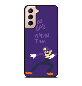 WALUIGI TIME TOO BAD Samsung Galaxy S21 Case WALUIGI TIME TOO BAD Samsung Galaxy S21 Case