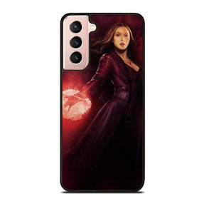 WANDA MAXIMOFF MARVEL WANDAVISION Samsung Galaxy S21 Case WANDA MAXIMOFF MARVEL WANDAVISION Samsung Galaxy S21 Case