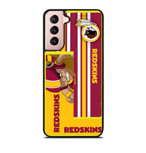 WASHINGTON REDSKINS YELLOW RED MLS Samsung Galaxy S21 Case