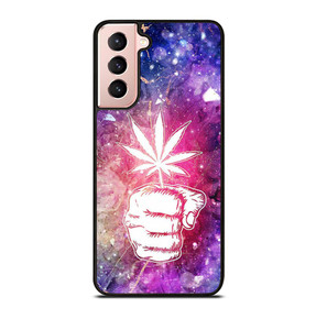WEEDS MARIJUANA NEBULA Samsung Galaxy S21 Case WEEDS MARIJUANA NEBULA Samsung Galaxy S21 Case