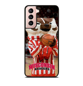 WISCONSIN BADGER MASCOT 2 Samsung Galaxy S21 Case WISCONSIN BADGER MASCOT 2 Samsung Galaxy S21 Case