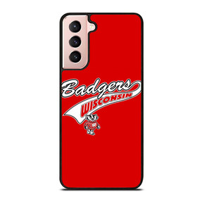 WISCONSIN BADGERS FOOTBALL SYMBOL Samsung Galaxy S21 Case WISCONSIN BADGERS FOOTBALL SYMBOL Samsung Galaxy S21 Case