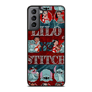 LILO AND STITCH ART COLLAGE Samsung Galaxy S21 Plus Case