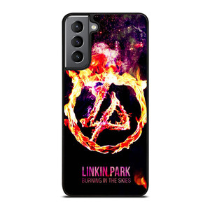 LINKIN PARK LOGO BURNING IN THE SKIES Samsung Galaxy S21 Plus Case
