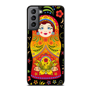 MATRYOSHKA RUSSIAN NESTING DOLLS Samsung Galaxy S21 Plus Case
