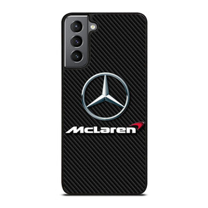 MERCEDES MCLAREN CARBON LOGO Samsung Galaxy S21 Plus Case MERCEDES MCLAREN CARBON LOGO Samsung Galaxy S21 Plus Case