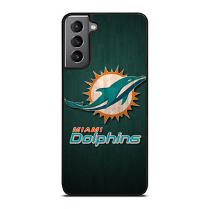 MIAMI DOLPHINS WOODEN LOGO Samsung Galaxy S21 Plus Case