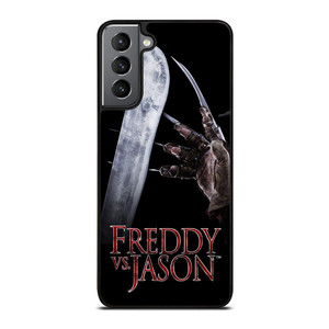 MICHAEL MYERS VS JASON LOGO Samsung Galaxy S21 Plus Case MICHAEL MYERS VS JASON LOGO Samsung Galaxy S21 Plus Case