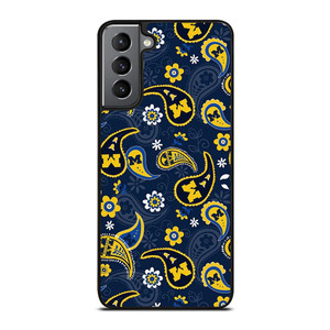 MICHIGAN WOLVERINES PATTERN Samsung Galaxy S21 Plus Case