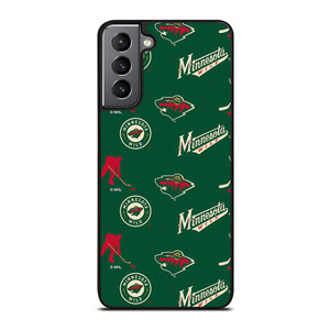 MINNESOTA WILD NHL PATTERN Samsung Galaxy S21 Plus Case MINNESOTA WILD NHL PATTERN Samsung Galaxy S21 Plus Case