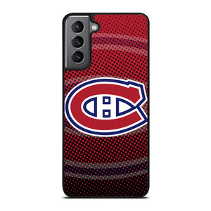 MONTREAL CANADIENS HALFTONE LOGO Samsung Galaxy S21 Plus Case