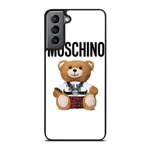 MOSCHINO BEAR GIRL Samsung Galaxy S21 Plus Case MOSCHINO BEAR GIRL Samsung Galaxy S21 Plus Case