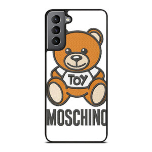 MOSCHINO TOY EMBROIDERED Samsung Galaxy S21 Plus Case