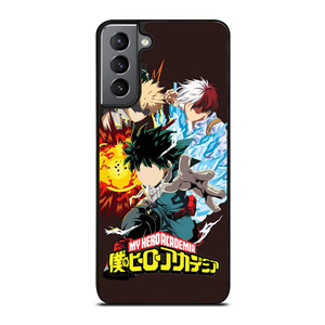 MY HERO ACADEMIA DEKU TODOROKI AND BAKUGOU Samsung Galaxy S21 Plus Case MY HERO ACADEMIA DEKU TODOROKI AND BAKUGOU Samsung Galaxy S21 Plus Case