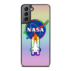 NASA COLOR FULL LOGO Samsung Galaxy S21 Plus Case NASA COLOR FULL LOGO Samsung Galaxy S21 Plus Case