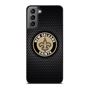 NEW ORLEANS SAINTS METAL BADGE Samsung Galaxy S21 Plus Case NEW ORLEANS SAINTS METAL BADGE Samsung Galaxy S21 Plus Case