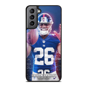 NEW YORK GIANTS SAQUON BARKLEY 26 NFL Samsung Galaxy S21 Plus Case