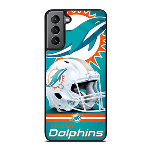 NFL MIAMI DOLPHINS HELMET LOGO Samsung Galaxy S21 Plus Case