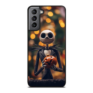 NIGHTMARE BEFORE CHRISTMAS JACK AND SALLY PORTRAIT Samsung Galaxy S21 Plus Case
